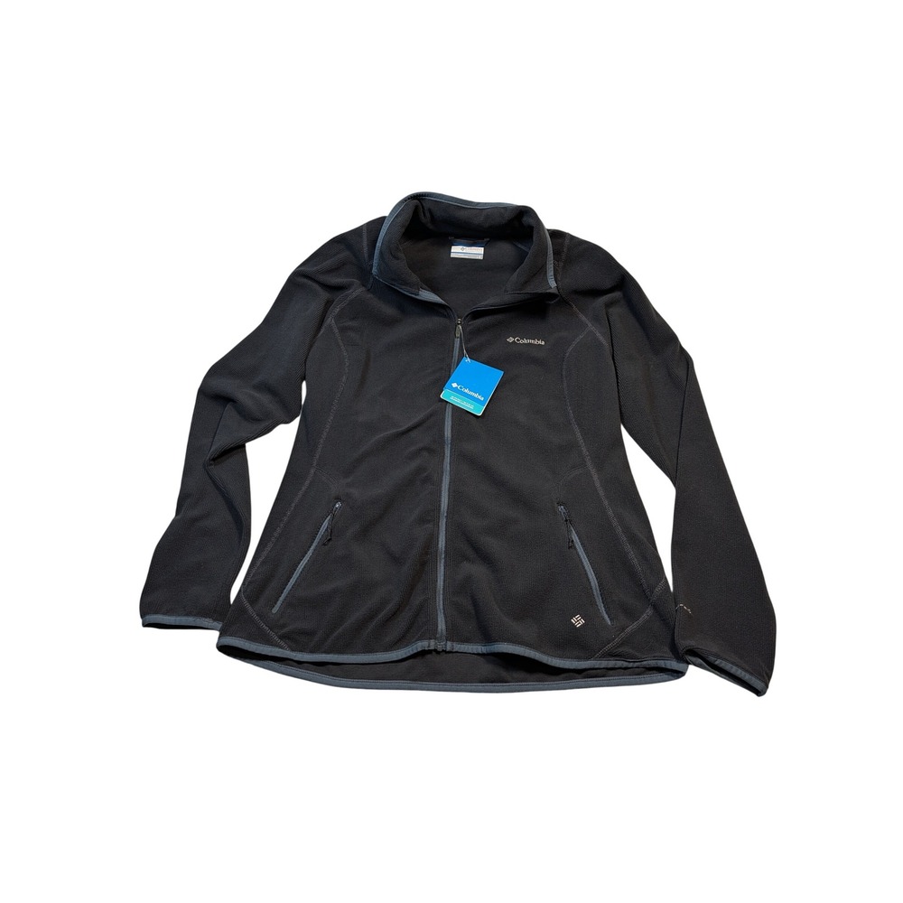 Columbia Womens Summit Rush Full Zip Jacket L Black AL6739-010